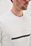 3 Yarn Printed Crew Neck Sweatshirt - 7