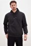 3 Thread Basic Hooded Kangaroo Pocket Sweatshirt - 3