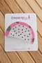 Dragon Fruit Pitaya Design Medium Size Acetate Hair Clip 6.5cm - Fruit Figured Bone Hair Clip