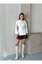 Women's Stylish Oysho Fabric Sweater with Back Tie Detail - 2