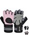 Flexi Muscles - Gym Gloves for Working Out with Wrist Support, Exercise Gloves for Weight Lifting, C