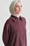 Shawl Collar Knitted Suit Burgundy - 5