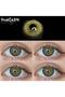 Freshlady Colored Contact Lenses Khaki colour 14.50mm Yearly Disposable for Daily Wear