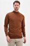 Basic High Neck Regular Fit Knit Sweater - 5