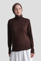 Ruffle Detailed Sweater Bitter Brown - 3