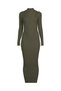 Rochie maxi, verde - XL - 5
