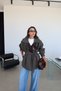 Baby Collar Belted Trench Coat - 5