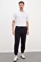 3 Thread Waist Tie Jogger Sweatpants - 4