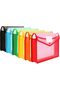 A4 Plastic Wallets, 5 Pcs Popper Wallet Plastic Document Folder Premium Pockets Files Envelope for S