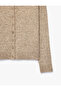 Long Sleeve Crew Neck Button Cardigan - 8