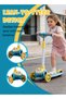 Children's Scooter Ride Led Light Flashing Wheel Adjustable Height Foldable Scooter Outdoor Activities For Boys Girls - 3