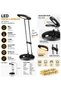 Led Desk Lamp 3.3W 180 Lumen 3000K Warm Black Study and Lecture Lamp with Adjustable Head - 2