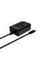 شاحن حائط، 125 واط، USB-C، أسود - PG38C06631 - 2