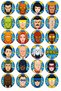 Invincible Sticker Set 54 Pieces Series-1 |   Sticker Pack - 4