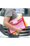 A4 Plastic Wallets, 5 Pcs Popper Wallet Plastic Document Folder Premium Pockets Files Envelope for S - 6