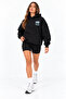 Unisex Women's and Men's Drip Toxic Design Text Printed Oversize 3 Thread Hooded Sweatshirt - 3