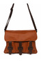 Olivia Taba Brown Women's Daily Soft Leather Zippered Belted Cross Business School Briefcase Messenger Bag - 5