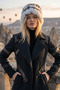 Knitted Fur Women's Hat