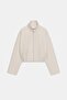 Soft Textured Balloon Bomber Jacket - 2