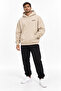 Unisex Women's and Men's Fall Forward Design Text Printed Oversize 3 Thread Hooded Sweatshirt - 3