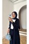 Women's flowy and hooded hijab tracksuit set - 2