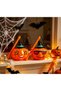 (eb431eb432)2Pcs Halloween Pumpkin Lantern with Handle, Kids Portable LED Light Pumpkin Lamp, Halloween Party Decor, Trick or Treat Candy Bucket - 4