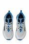 Men's Sneaker White Blue Running Walking Casual Sports Shoes - 6