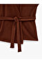 Double-Breasted Sleeveless Cardigan with Tie Detail - 7