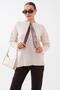 Women's Collar Scarf Detailed Embroidered Knitted Sweater 265014 - - 3