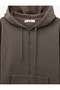 Long Sleeve, Pockets, Comfortable Fit, Zippered Hooded Sweatshirt - 3