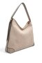 Beige - Sand Suede Women's Shoulder Bag Sp1285 - 3