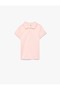 Cotton Short Sleeve Basic Polo Collar School T-Shirt - 3