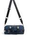 Navy Blue - Navy Blue Suede Women's Handbag Sp1258 - 6