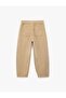 Barrel Pants with Cotton Pockets - 5