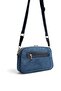 Navy Blue - Navy Blue Suede Women's Crossbody Bag Sp1094 - 3