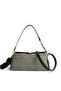 Life Green - Black Suede Women's Shoulder Bag Sp1294 - 7