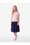 Cotton Short Sleeve Basic Polo Collar School T-Shirt