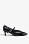 Rhea Women's Heeled Shoes - Black