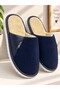 Home Men's House Slippers Soundproof Wool Slippers with Sound-Absorbing Insole - 3
