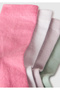 Boy's pink mix k_colorful 4-pack socks - 2