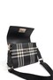Black - Black Striped Plaid Women's Crossbody Bag Sp1009 - 6