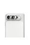 iPhone Duo Compatible Alloy One-Piece Series Anti-Reflective Camera Lens Protector Silver - 2