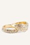 Women's 5-Stone Yellow Ring I1274Axns - 2