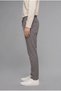 H5798Axgr206 Gray Baggy Fit Tie-Waist Trousers - 3