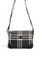 Black - Black Striped Plaid Women's Crossbody Bag Sp784