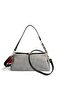 Smoked - Black Suede Women's Shoulder Bag Sp1294 - 5