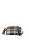 Coffee - Brown Striped Plaid Women's Crossbody Bag Sp1142 - 4