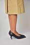 Z676070009 Black Thin Heeled Women's Stiletto Shoes - 4