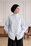 Chiffon Bonnet with Back Gathering Detail, B-102S