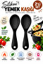 2 Pieces Heat Resistant Pilaf Dessert Spoon Spoon Set Hangable Spoon Fireproof Non-Stick 22cm
